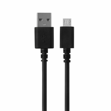 Kabel USB micro 1.5m czarny Reverse 2.5A